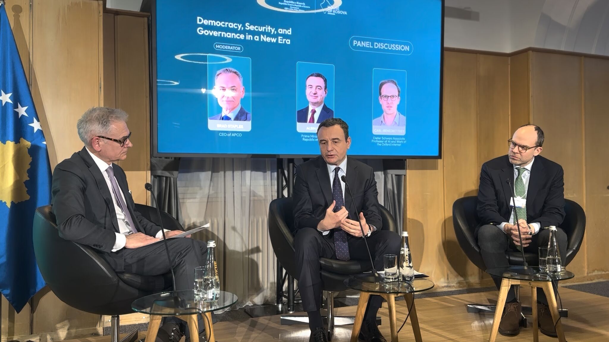 H.E. Albin Kurti, Prime Minister of the Republic of Kosova — House of Kosova, World Economic Forum