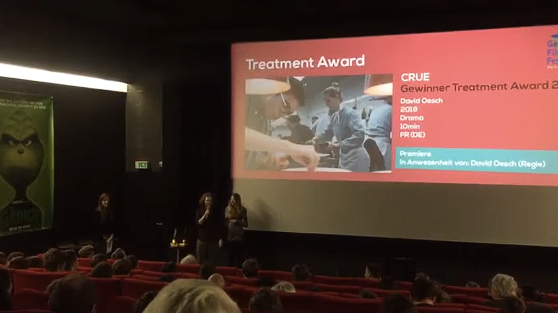 Crue Treatment Award — Zuger Filmfestival
