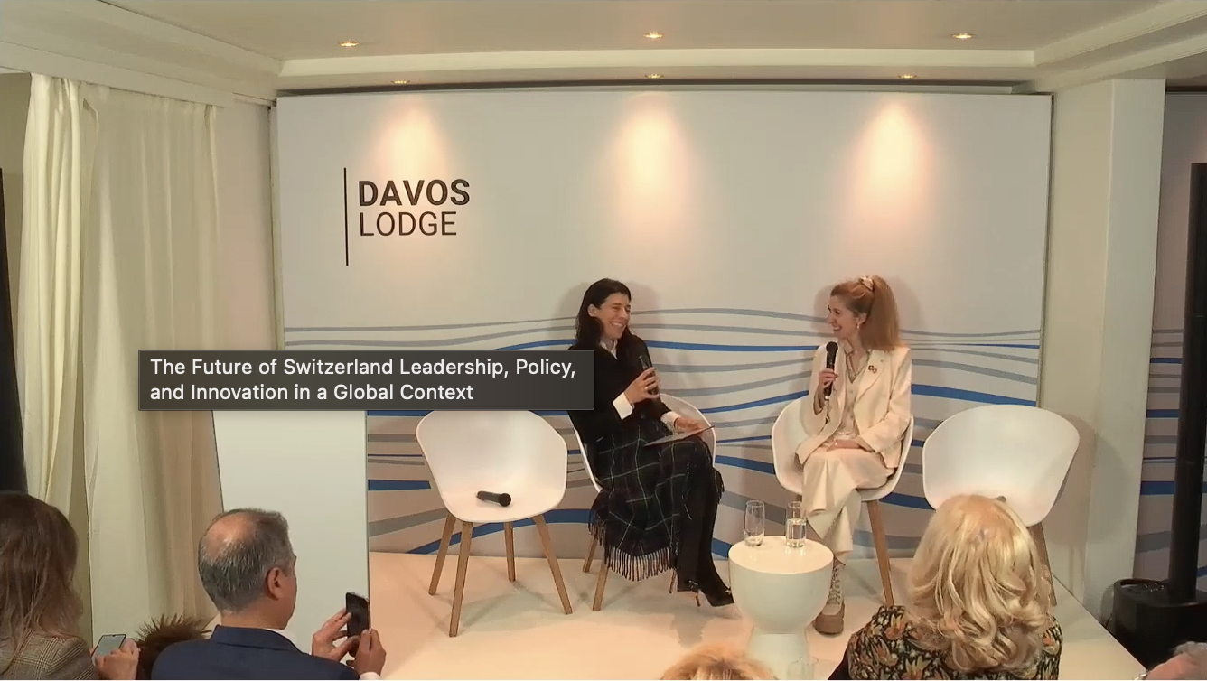 Davos Lodge panel discussion — The Future of Switzerland: leadership, policy, and innovation in a global context