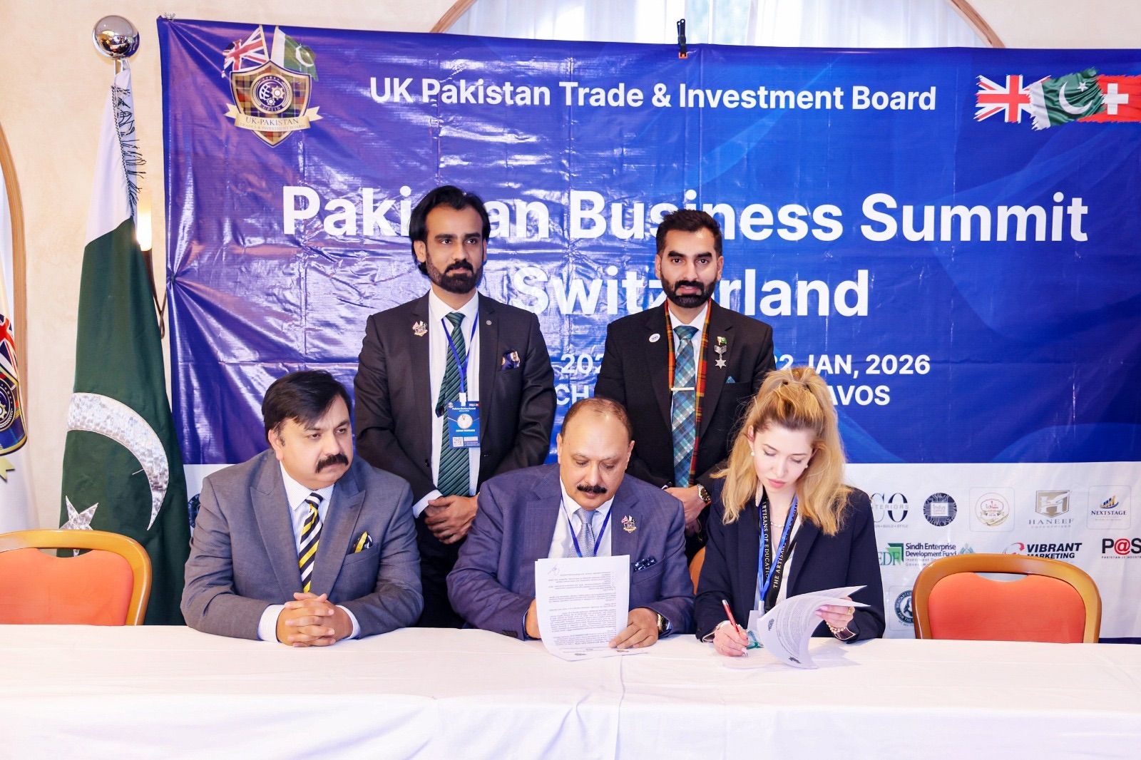 Memorandum of Understanding signing — UK-Pakistan Trade and Investment Board (UPTIB) and International Federation for Economic Development (IFED)